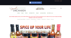 Desktop Screenshot of gourmetorchards.com